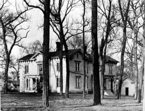 History - An old photo of the house