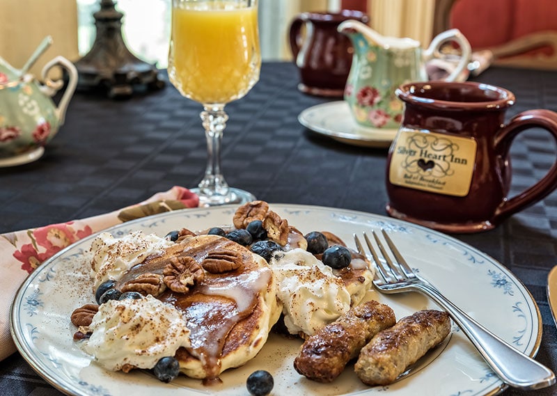 Breakfast - Blueberry Pancakes