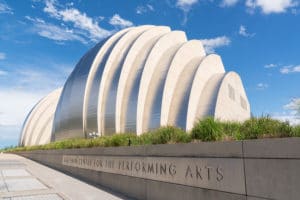 The Kauffman Center for the Performing Arts in Kansas City