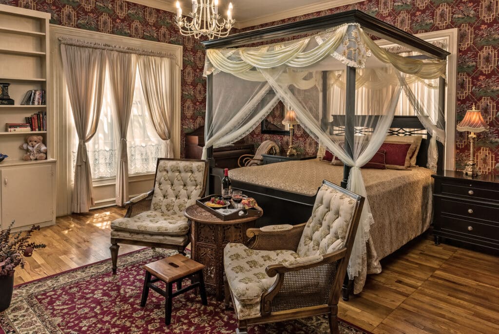 Escape the crowds and stay in our beautiful, historic Bed and Breakfast near Kansas City.